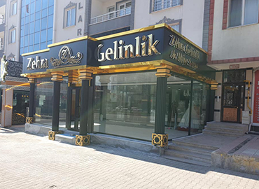 Krom Kutu Harf Tabela Ankara